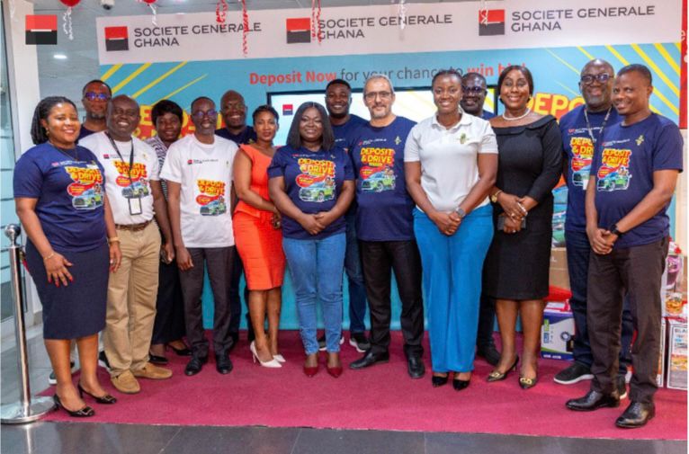 Societe Generale Ghana rewards 40 customers in first mini draw of deposit and drive campaign