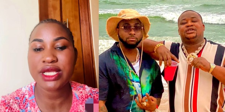“Stop following Davido around like a pet” – Cubana Chiefpriest alleged baby mama continues to drag him