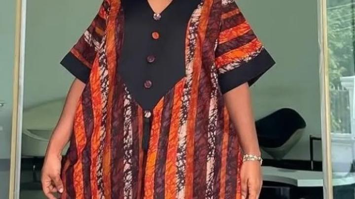 Short Boubou Gown Styles That Are Perfect For Matured Ladies