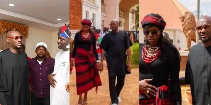 2Baba Idibia’s parents, siblings reportedly absent as he introduces Natasha Osawaru to his hometown