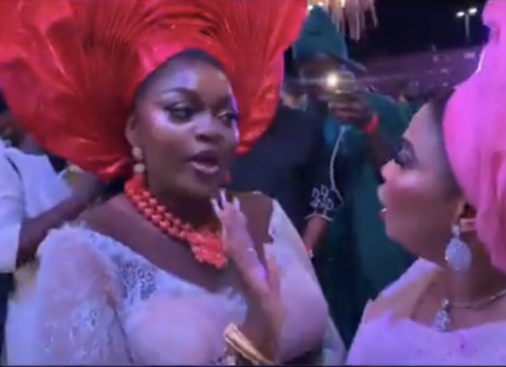 Laide Bakare, Eniola Badmus clash at ‘Owambe Thieves’ premiere