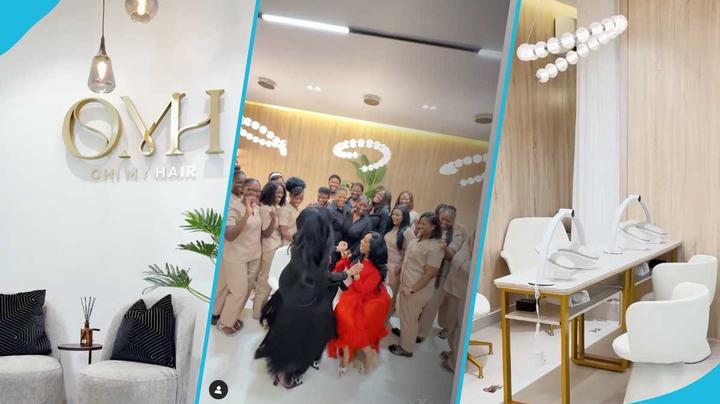 Serwaa Amihere Sets New Celebrity Standard with Launch of Plush Salon in East Legon