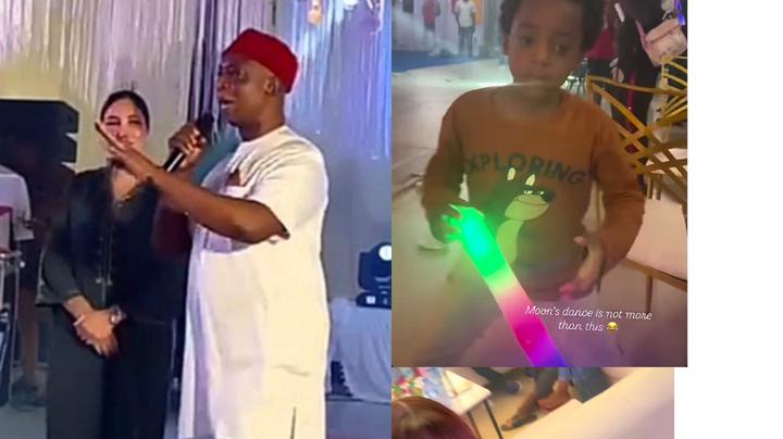 Regina Daniels Spotted Partying with Her Son, as Co-wife, Laila Attends Lavish Wedding with Husband