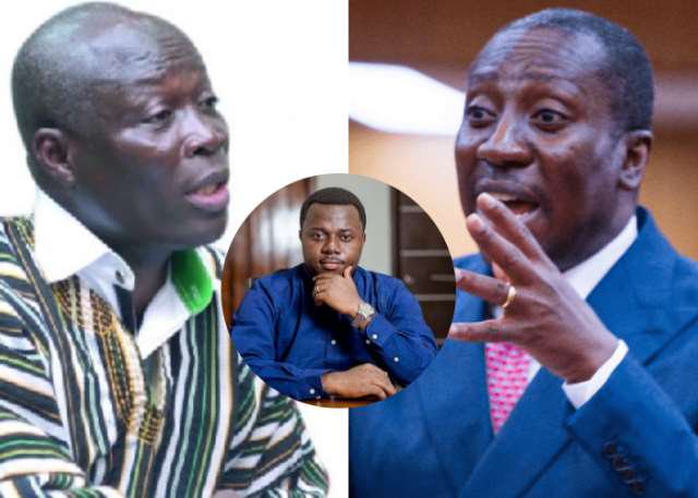 Nii Lantey Vanderpuye has issued a warning that Afenyo Markin should be removed from his residence if Ntim Fordjour is not present today