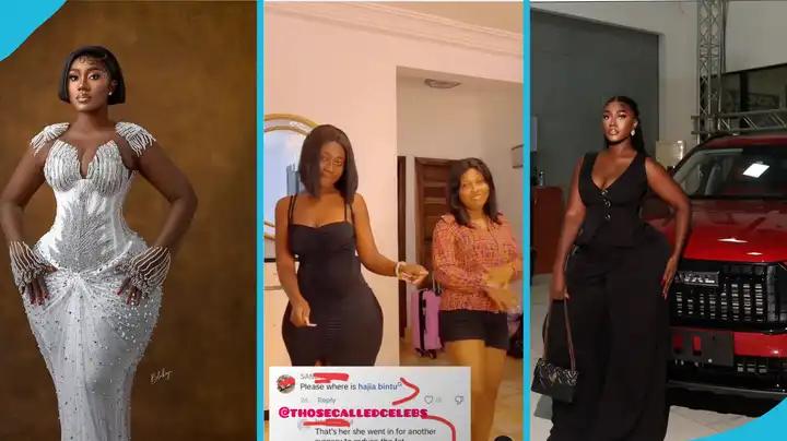 TikToker Hajia Bintu Slims Down, Looks Unrecognisable in a Trending Video