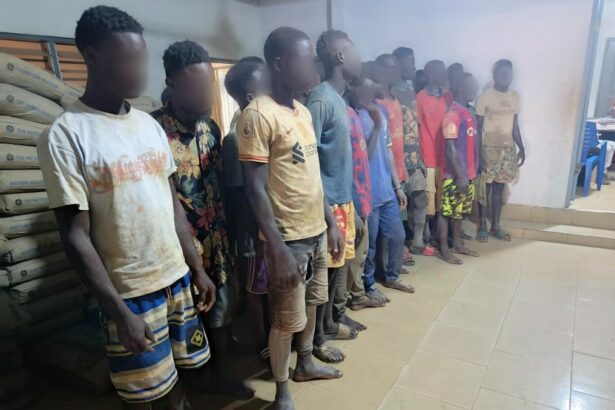 Police arrest 22 persons for alleged involvement in galamsey