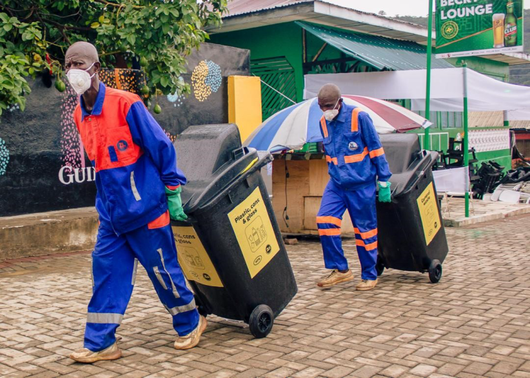 MTN Ghana and Zoomlion partner to promote clean communities during Kwahu Easter festivities