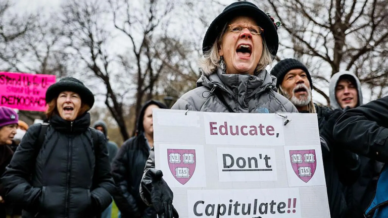 Harvard University sues Trump administration to stop funding freeze