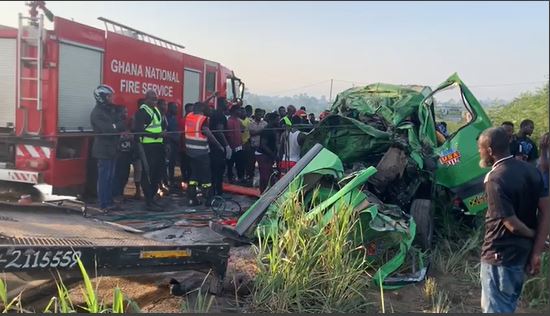 11 dead in gory Amanase accident on Accra-Kumasi highway