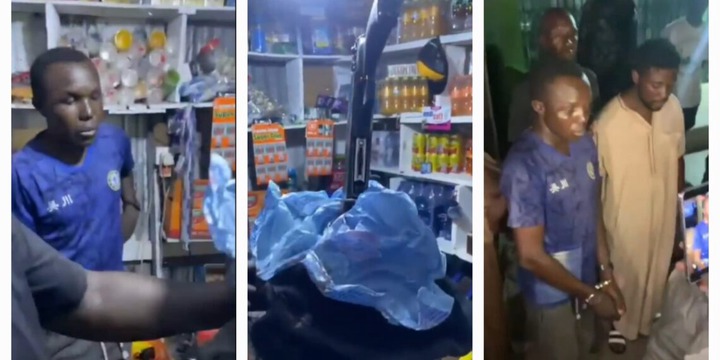 Sabon Zongo youths arrest foreigner dealing drugs in his shop