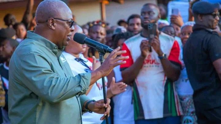 Mahama Calls for Forgiveness Amid Controversy Over NPP Vice Presidential Candidate’s Remarks