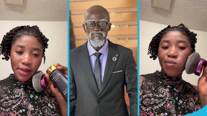 Lil Win’s Wife, Maame Serwaa, Speaks With a Thick American Accent in Makeup Tutorial Video