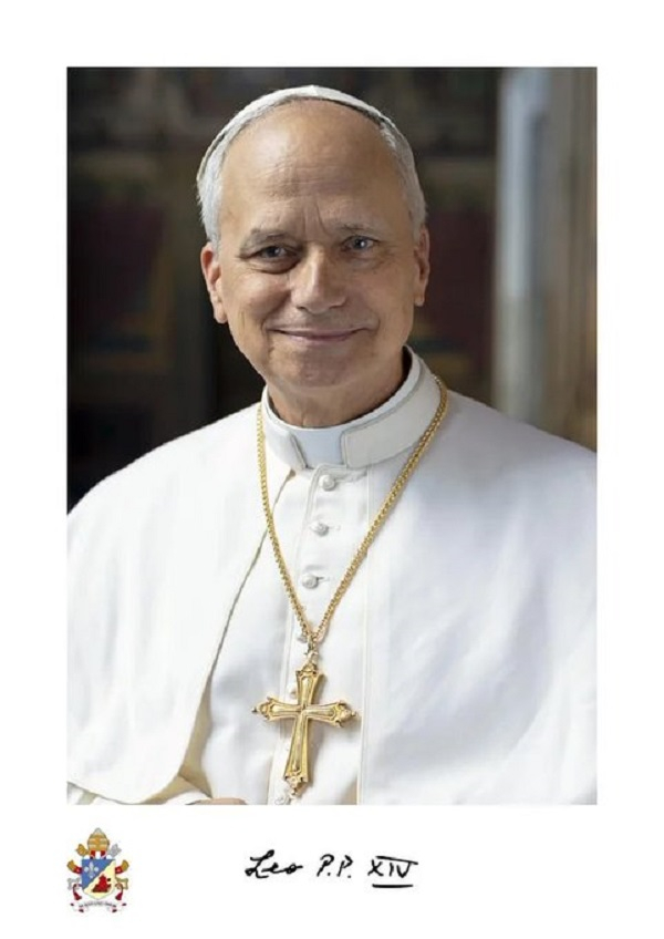 Vatican releases first official portrait of Pope Leo XIV