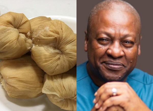 ‘Onaapo!’ – Ghanaian man praises President Mahama after buying kenkey for GH¢3