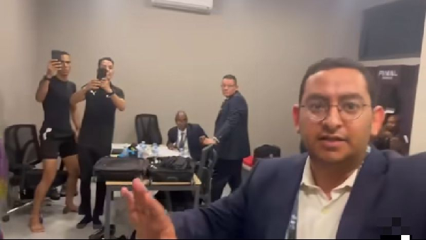 Watch how tensions erupted after Simba spotted a ‘guest’ in officials’ room