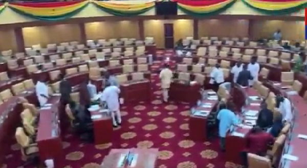 Minority Caucus reverses boycott, attends Parliament despite Wontumi’s GH¢50m bail protest