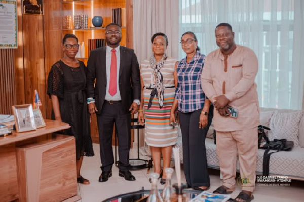 National Cross Border Women Traders Association confers with Council of State Member Kwamigah-Atokple