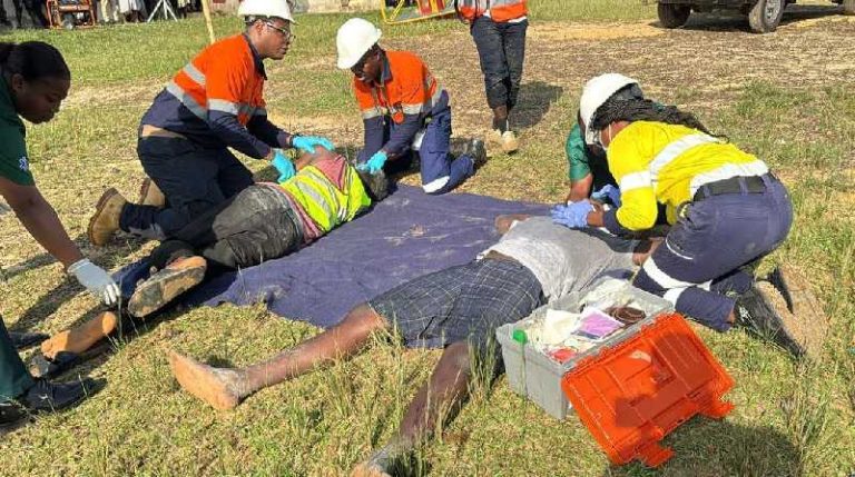 UMaT conducts stimulation exercise to help address illegal mining conflicts