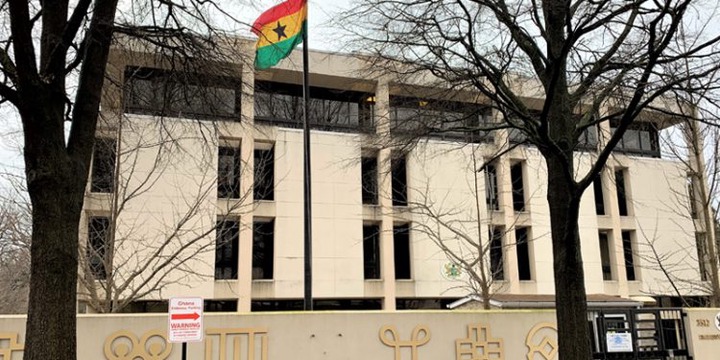 Ghana’s embassy in Washington to reopen May 29 after corruption scandal