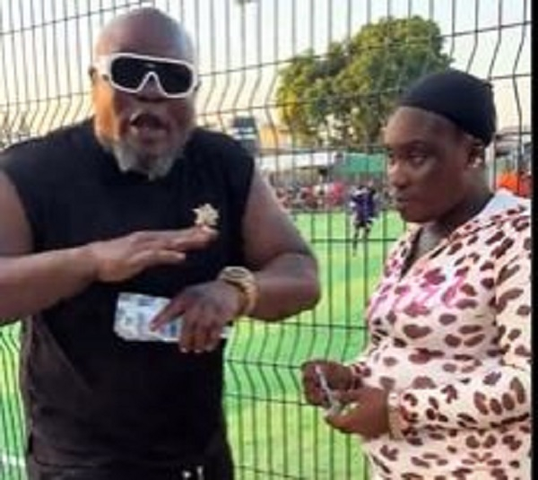 Watch as Bukom Banku ‘schools’ Sammy Gyamfi on how to present ‘money’ gifts in public