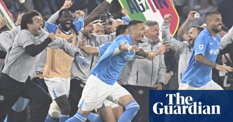 Napoli secure Serie A title after Scott McTominay’s stunner sees off Cagliari | Napoli