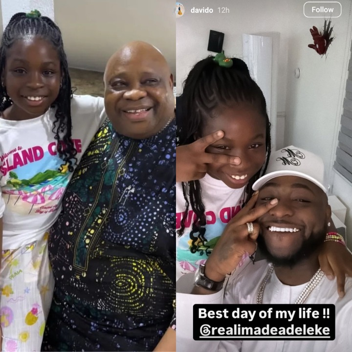 “Love conquers” Dele Momodu writes as he thanks Gov. Adeleke after Davido reunited with daughter, Imade Adeleke