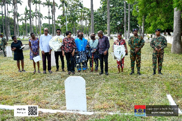 Family of Late Major Mahama marks 8th anniversary of his death with wreath-laying ceremony