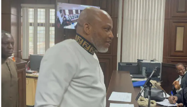 ‘We no find any instrument of terrorism wen we arrest Kanu’