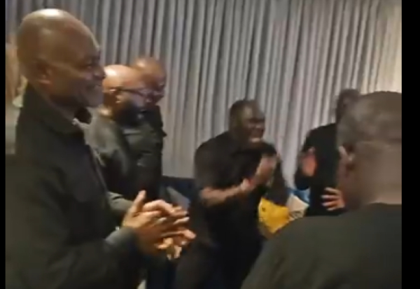 Watch as Kennedy Agyapong joins team members in praise after US court slashes Anas’s $18m to $500