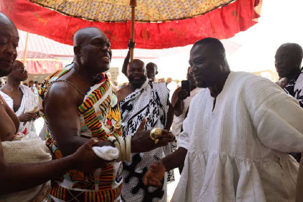 Akwamu chiefs support government’s land reclamation efforts