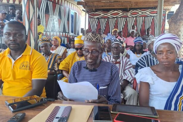 Sirigu Community thanks Prez Mahama for appointing Stephen Akurugo as DCE