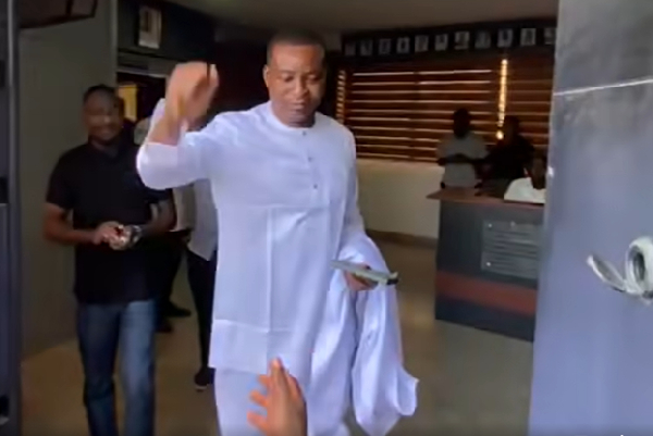 Chairman Wontumi trends after being hospitalised during investigations