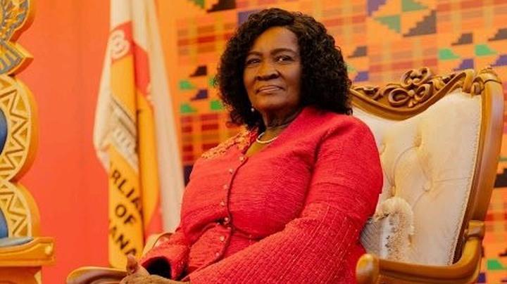 Ghanaians Are Sùrprised That Vice President Naana Opoku Has Resumed Duty