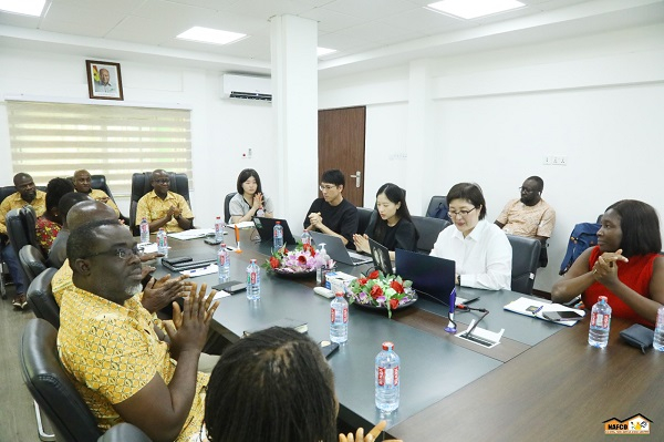 NDPC, Korean team brief Buffer Stock CEO on $9.5m agribusiness project
