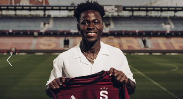 Sparta Prague sign Ghanaian defender Ivan Mensah