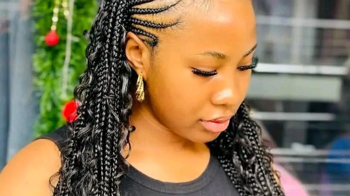 Classical braided hairstyles for ladies