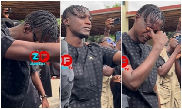 Watch as ‘teary’ Keche Joshua and wife pay last respect to Ama Endorsed