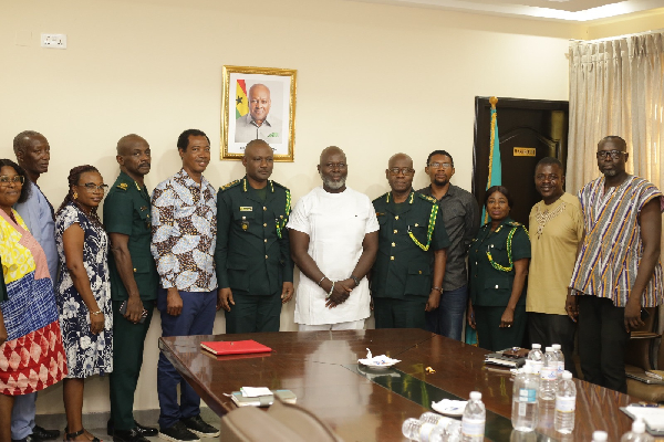 GNAFF strengthens ties with Ghana Immigration Service to bolster food security