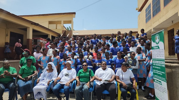 Nigerian Women in Ghana empower girls on menstrual and emotional health