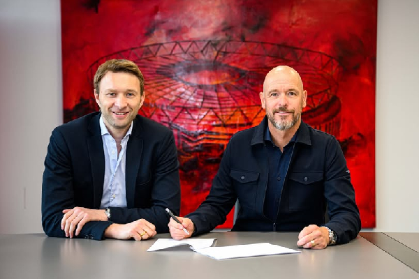 Erik ten Hag appointed Bayer Leverkusen head coach
