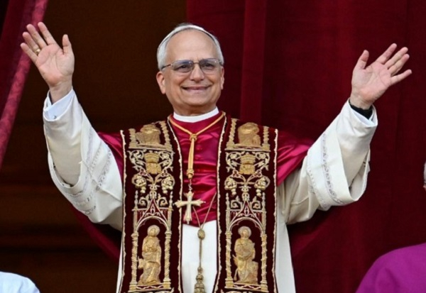 See the official document of Cardinal Prevost’s acceptance to be Supreme Pontiff after election