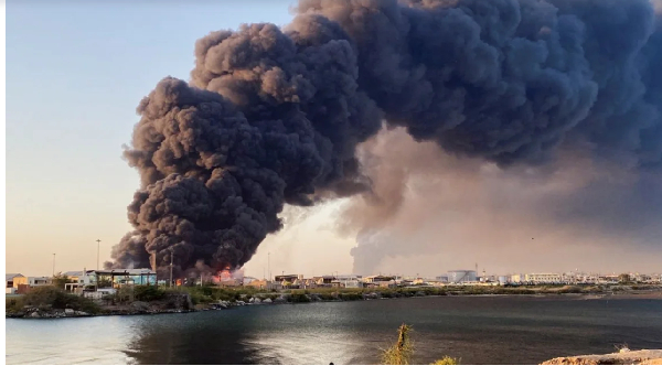 Drone strikes pound Port Sudan, putting aid deliveries at risk