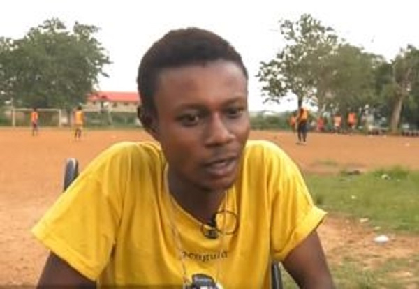 The story of a young disabled man nurturing talents