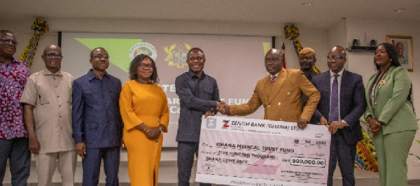Seidu Agongo and his Alive Industries redeem GH¢500,000 pledge to Ghana Medical Trust Fund