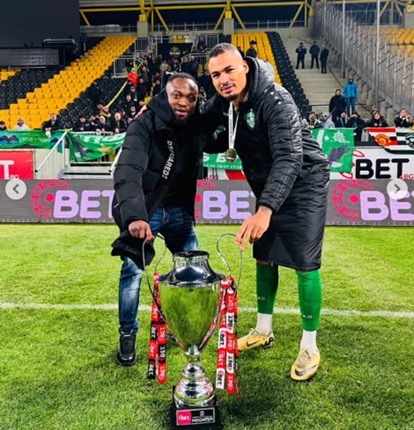 Bernard Tekpetey wins fifth league title with Ludogorets