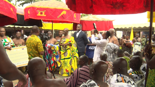 Otumfuo recieves $11,000 support for Heal Komfo Anokye Project