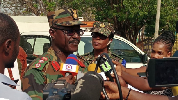 Ghana Armed Forces DPR bids farewell to Brigadier-General Eric Aggrey-Quashie
