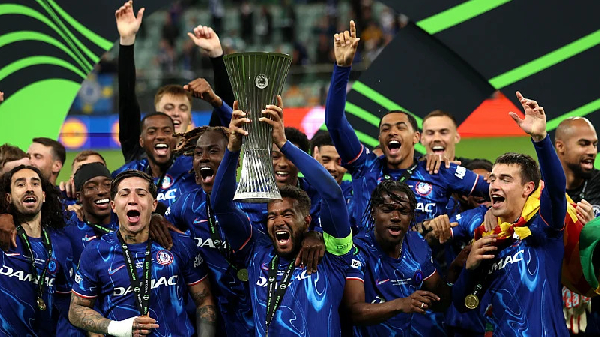 Watch Highlights of how Chelsea thrashed Real Betis 4-1 to win 2025 UEFA Conference League
