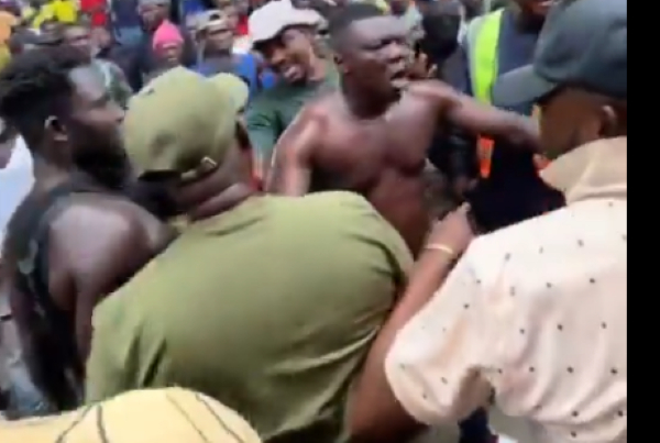Watch as Circle traders clash with AMA taskforce during decongestion exercise