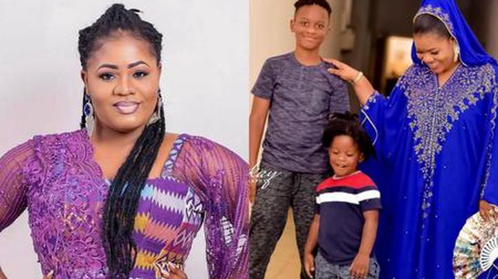 Obapa Christy share lovely pictures of her children.